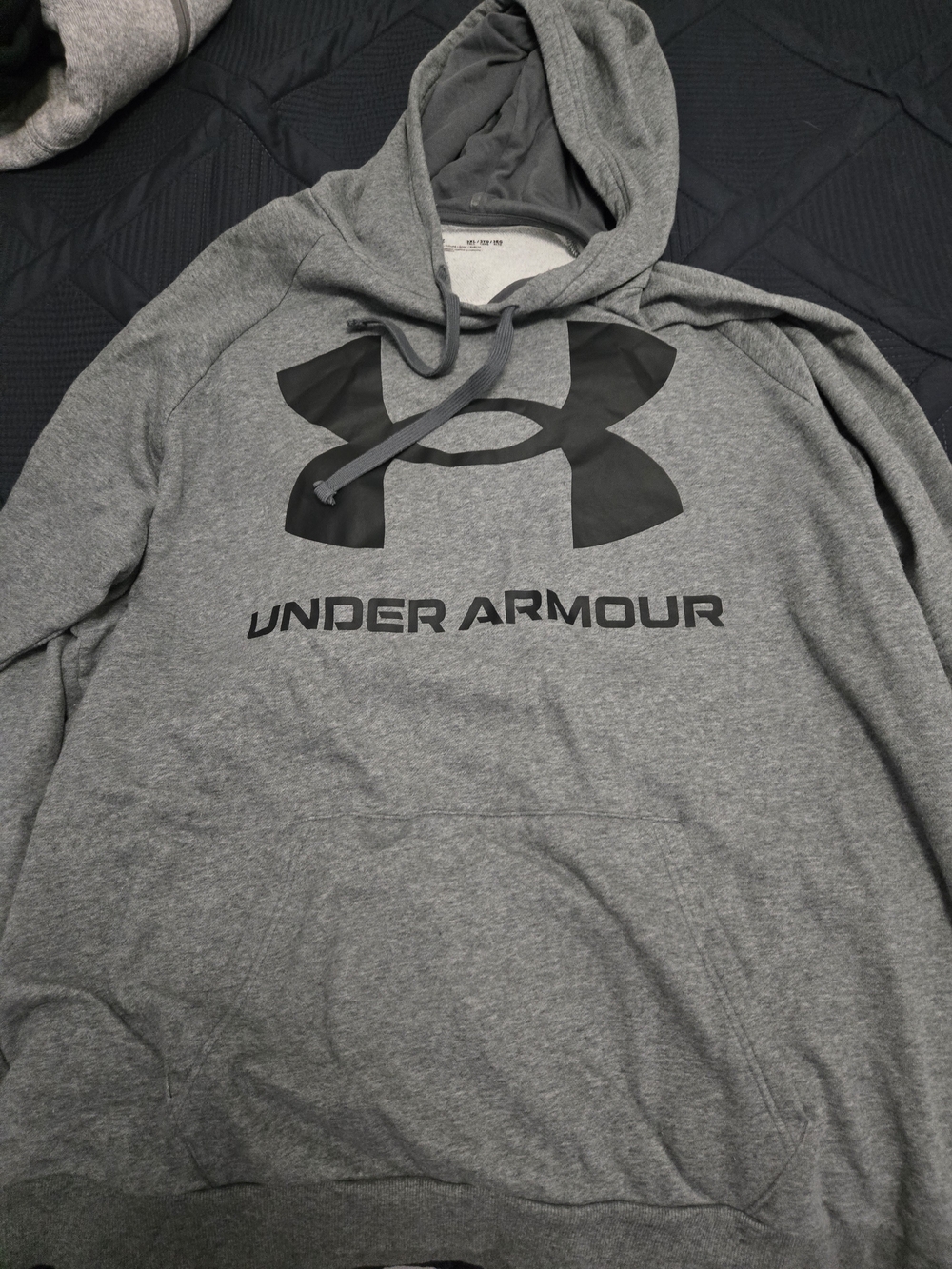 Under Armour Gray Logo Hoodie